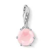 Thomas Sabo Silver October Rose Quartz Charm 1263-034-9