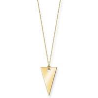 Thomas Sabo Ladies Diamond Gold Triangle Pendant KE1541-413-12-L