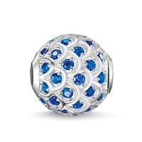 thomas sabo blue fish bead k0135 638 32