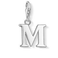 Thomas Sabo Silver Letter M Charm 0187-001-12