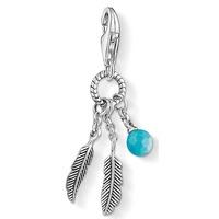 thomas sabo silver ethno feather charm 1324 878 17