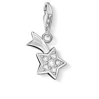 Thomas Sabo Silver Cubic Zirconia Shooting Star Charm 0621-051-14