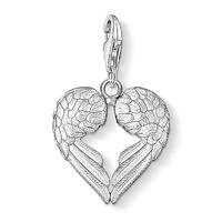 Thomas Sabo Silver Wings Heart Charm 0613-001-12