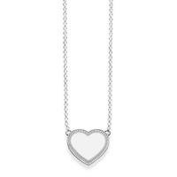 Thomas Sabo Sterling Silver Heart Necklace KE1479-051-14