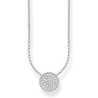 Thomas Sabo Sparkling Circles Silver Necklace KE1491-051-14