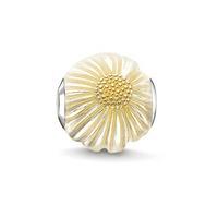 Thomas Sabo Karma Silver Enamel Daisy Bead K0200-007-4