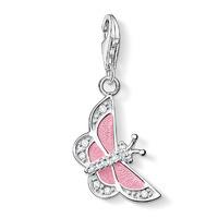 Thomas Sabo Pink Butterfly Charm 0660-041-9