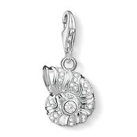 Thomas Sabo Silver Cubic Zirconia Conch Shell Charm 1219-051-14