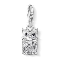 Thomas Sabo Silver Enamel Owl Charm 0792-007-12