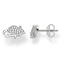 Thomas Sabo Silver Pave Mouse Stud Earrings H1872-051-14