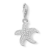 thomas sabo silver pave starfish charm 1214 051 14