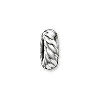 Thomas Sabo Silver Rope Stopper Bead KS0007-585-12