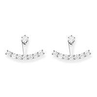 Thomas Sabo Silver Cubic Zirconia Earrings Jackets H1904-051-14