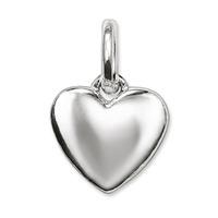 Thomas Sabo Silver Small Plain Heart Pendant PE558-001-12