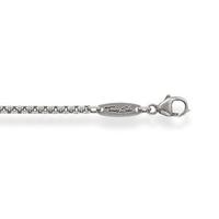 Thomas Sabo Silver 60cm Oxidised Square Belcher KE1108-001-12-L60