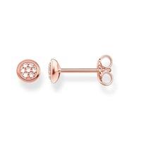 thomas sabo ladies rose gold diamond earrings d h0001 923 14