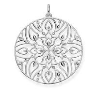 thomas sabo diamond round ornament pendant d pe0002 725 21