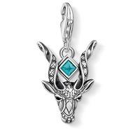 thomas sabo silver turquoise antelope charm 1418 646 21