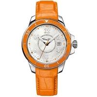 Thomas Sabo Orange Leather MOP Watch WA0121-231-202-38 MM