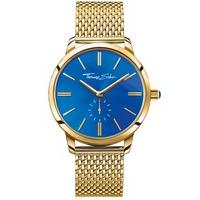 thomas sabo ladies glam spirit gold plated mesh bracelet watch wa0274  ...