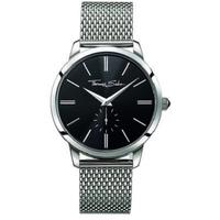 Thomas Sabo Steel Mesh Black Dial Watch WA0152-201-203