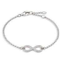 Thomas Sabo Silver Cubic Zirconia Figure of 8 Bracelet A1310-051-14