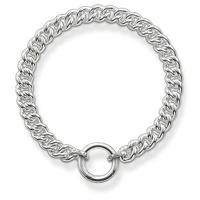 thomas sabo silver 185cm curb chain bracelet a1265 001 12