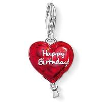 Thomas Sabo Silver Happy Birthday Balloon Charm 1286-007-10