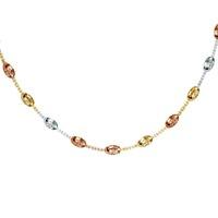 The Real Effect Tricolor Beaded Necklet RE 20MXT