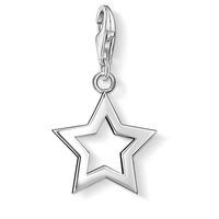 thomas sabo silver open star charm 0857 001 12