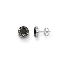 Thomas Sabo Silver Black Pave Onyx Stud Earrings H1861-641-11