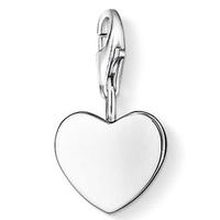 Thomas Sabo Silver Plain Heart Charm 0766-001-12