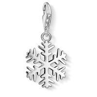 Thomas Sabo Silver Snowflake Charm 0281-001-12