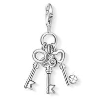 Thomas Sabo Silver 3x Key Charm 0749-001-12