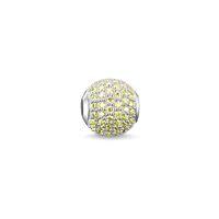 Thomas Sabo Lucky Luz Green Cubic Zirconia Bead K0123-051-33