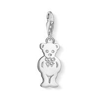 Thomas Sabo Anniversary Silver Diamond Teddy Bear Charm DC0023-725-14