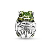 Thomas Sabo Cubic Zirconia Frog Karma Bead K0167-041-6