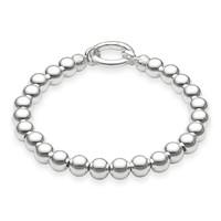 Thomas Sabo Silver 18.5cm Bead Bracelet A1094-001-12-M