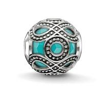 Thomas Sabo Karma Turquoise Ethnic Bead K0209-878-17