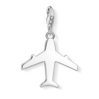 Thomas Sabo Silver Plain Aeroplane Charm 1350-001-12