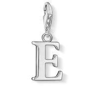 Thomas Sabo Silver Letter E Charm 0179-001-12