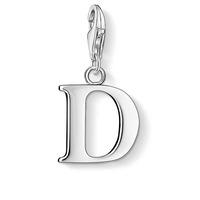 thomas sabo silver letter d charm 0178 001 12