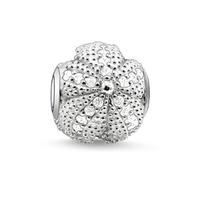 thomas sabo silver white cz starfish bead k0026 051 14