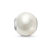 Thomas Sabo Silver White Freshwater Pearl Bead K0004-082-14