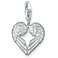 Thomas Sabo Silver Wings Heart Charm 0613-001-12