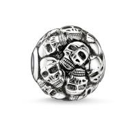 thomas sabo silver skulls bead k0062 001 12