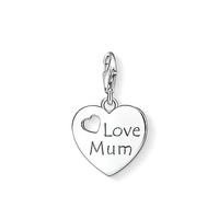 Thomas Sabo Silver Heart Love Mum Charm 1055-001-12