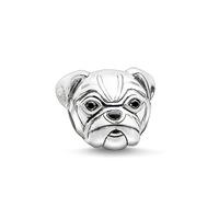 Thomas Sabo Cubic Zirconia Pug Karma Bead K0164-691-12