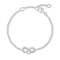 Thomas Sabo Silver Infinity Chain Bracelet X0204-001-12