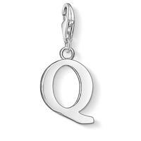 Thomas Sabo Silver Letter Q Charm 0191-001-12